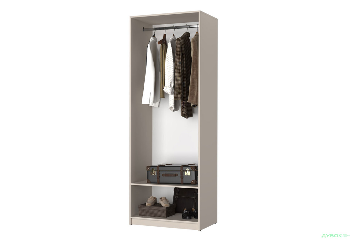 Корпус А 800х2200х500 Шкаф Оскар 2D 800 Мебель Стар - Изображение 2 Изображение 2 - Корпус А 800х2200х500 Шкаф Оскар 2D 800 Мебель Стар