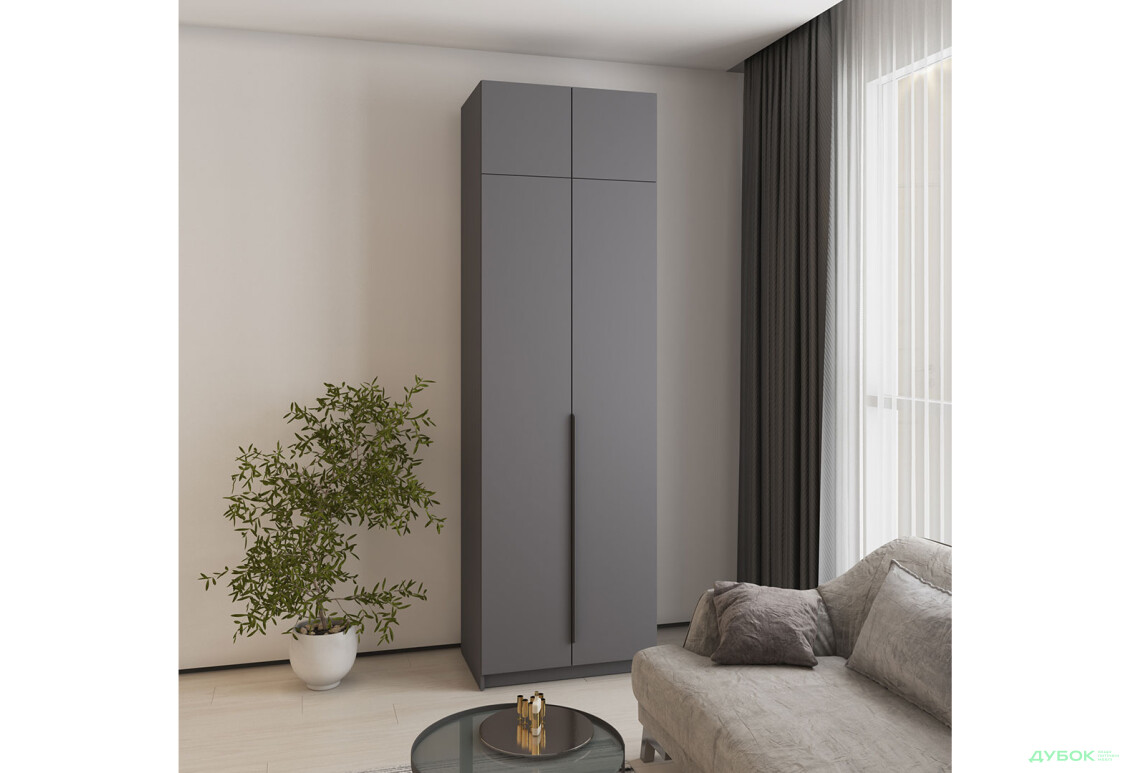 Зображення 3 - Корпус Антресоль 800х400х500 Шафа Оскар 2D 800 MebelStar