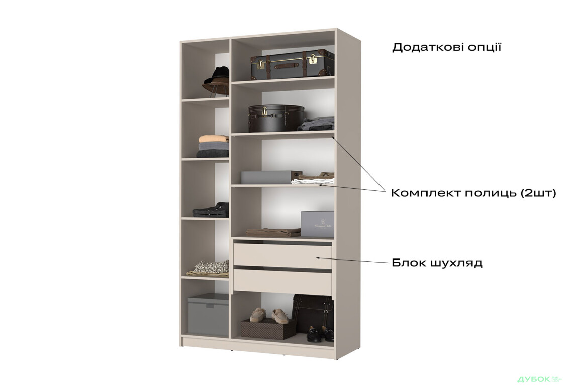 Изображение 4 - Корпус В 1200х2200х500 Шафа Оскар 3D 1200 Мебель Стар