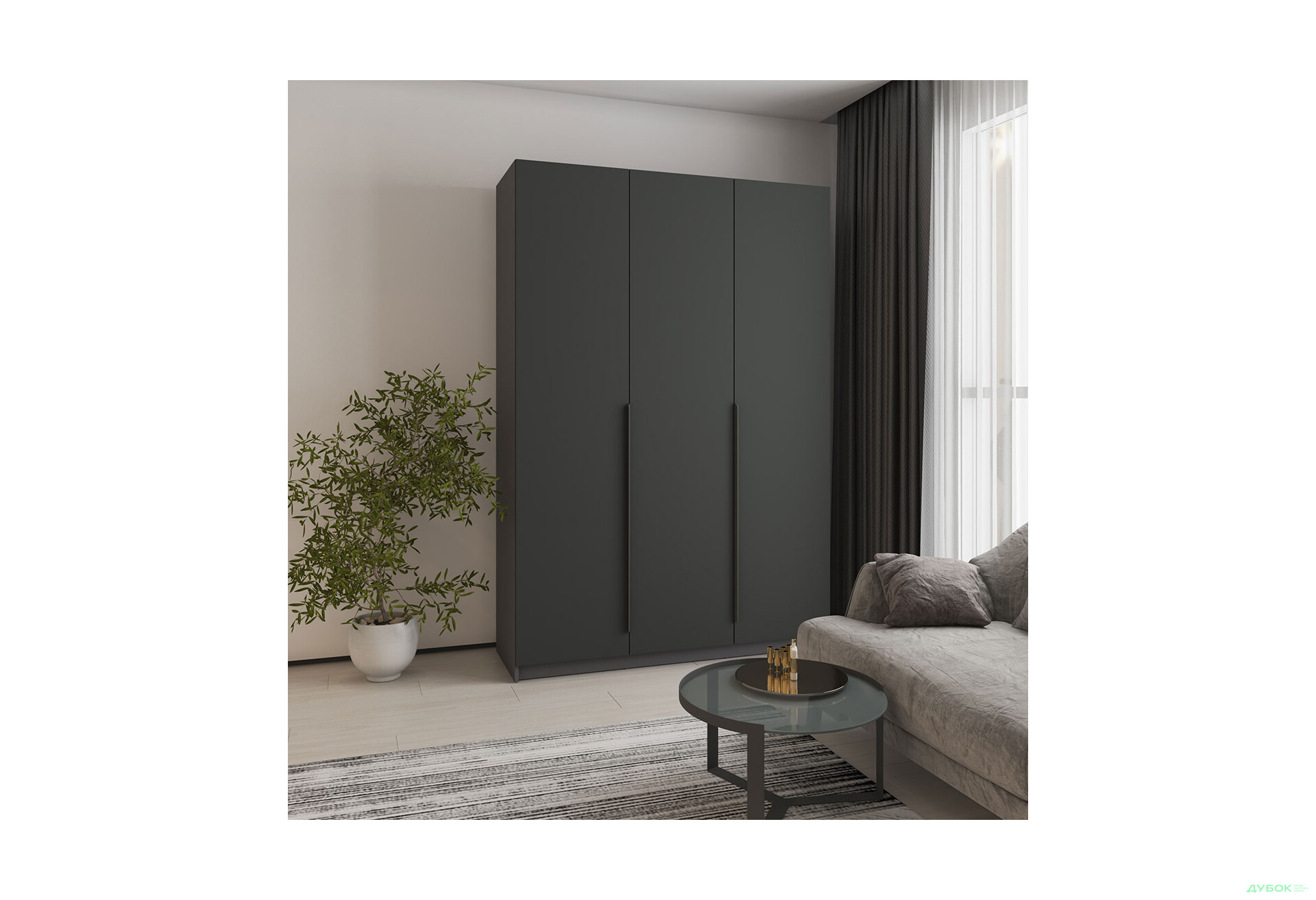 Зображення 30 - Шафа Оскар 3D 1500 MebelStar