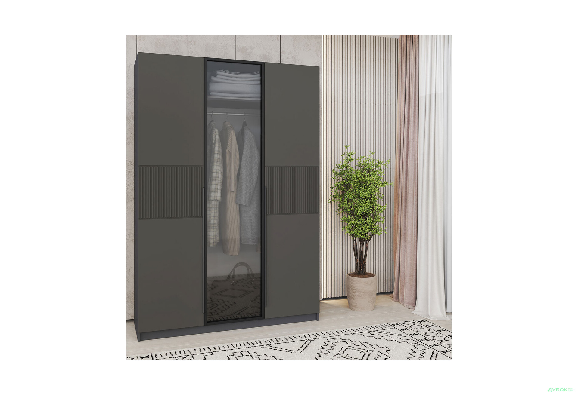 Шафа Оскар 3D 1500 MebelStar - Зображення 22 Зображення 22 - Шафа Оскар 3D 1500 MebelStar