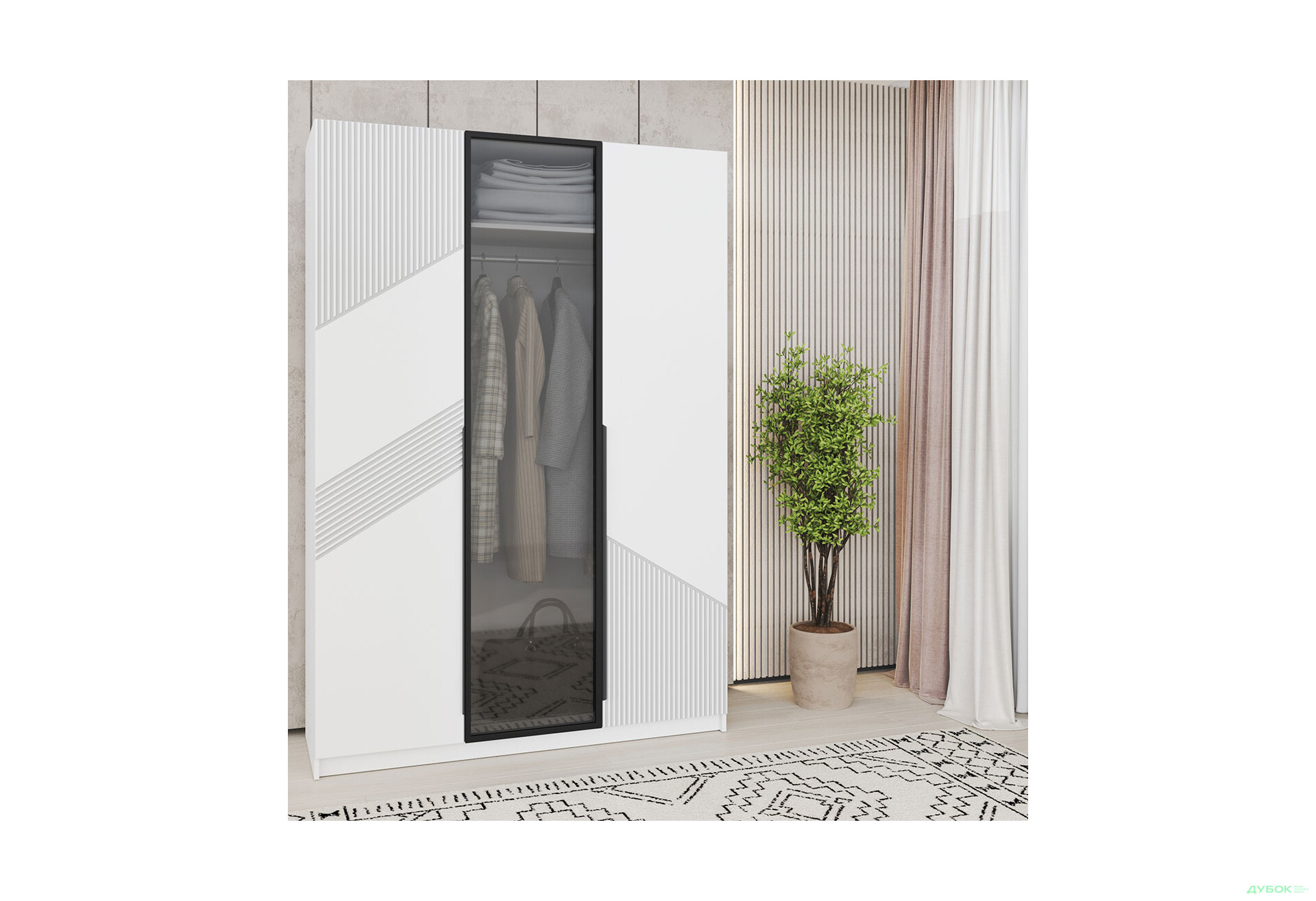 Шафа Оскар 3D 1500 MebelStar - Зображення 21 Зображення 21 - Шафа Оскар 3D 1500 MebelStar