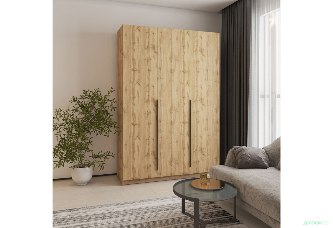 Шафа Оскар 3D 1500 MebelStar - Зображення 5 Зображення 5 - Шафа Оскар 3D 1500 MebelStar