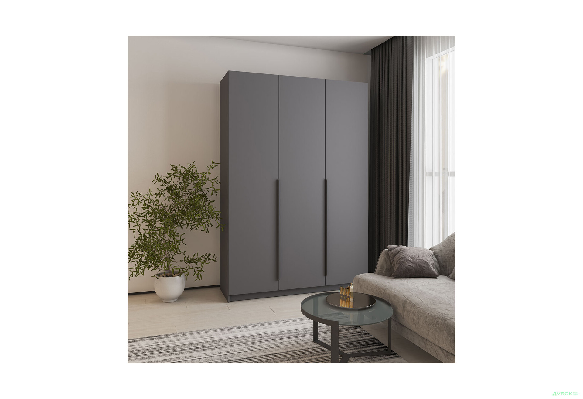 Шафа Оскар 3D 1500 MebelStar - Зображення 8 Зображення 8 - Шафа Оскар 3D 1500 MebelStar