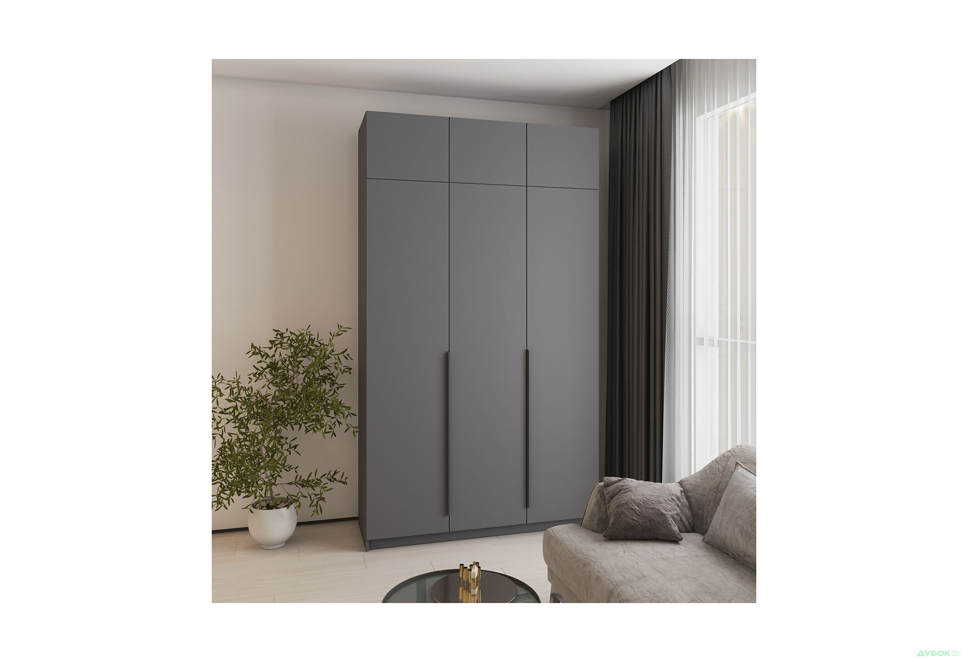 Шафа Оскар 3D 1500 MebelStar - Зображення 12 Зображення 12 - Шафа Оскар 3D 1500 MebelStar