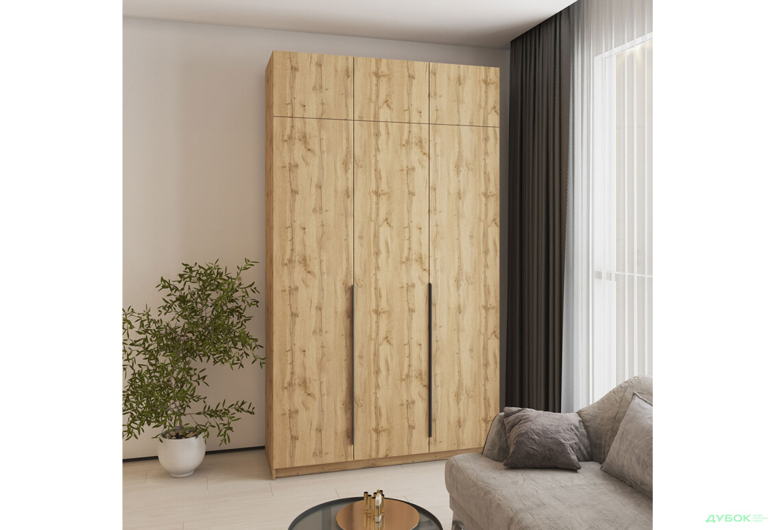 Шафа Оскар 3D 1500 MebelStar - Зображення 18 Зображення 18 - Шафа Оскар 3D 1500 MebelStar