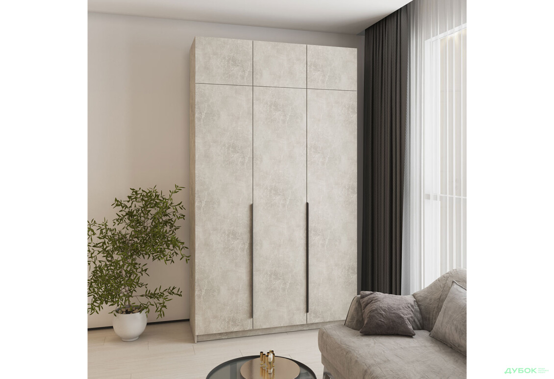 Шафа Оскар 3D 1500 MebelStar - Зображення 20 Зображення 20 - Шафа Оскар 3D 1500 MebelStar