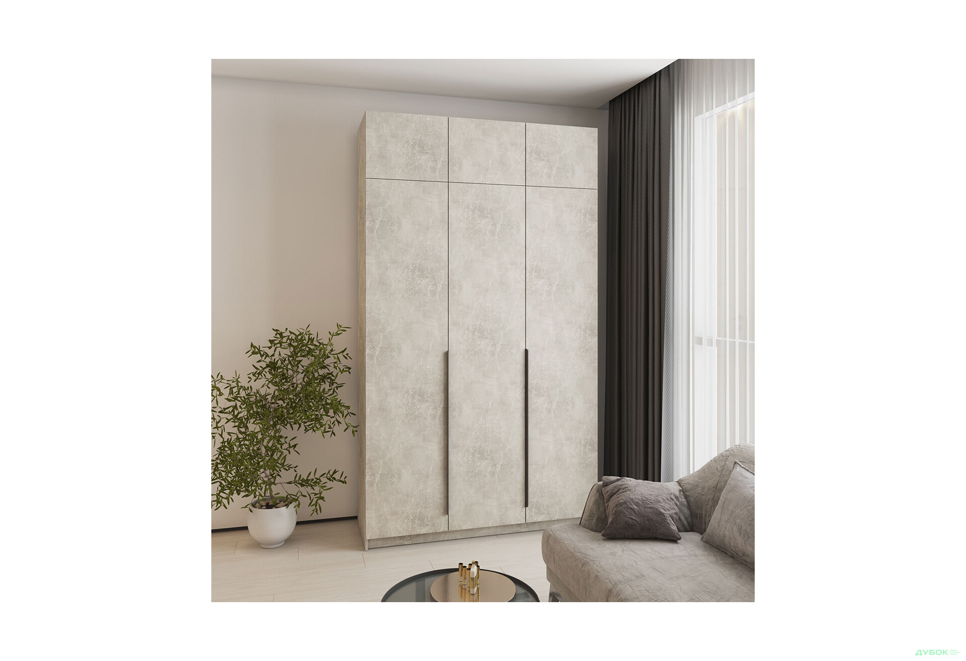 Корпус Антресоль 1500х400х500 Шафа Оскар 3D 1500 MebelStar - Зображення 2 Зображення 2 - Корпус Антресоль 1500х400х500 Шафа Оскар 3D 1500 MebelStar