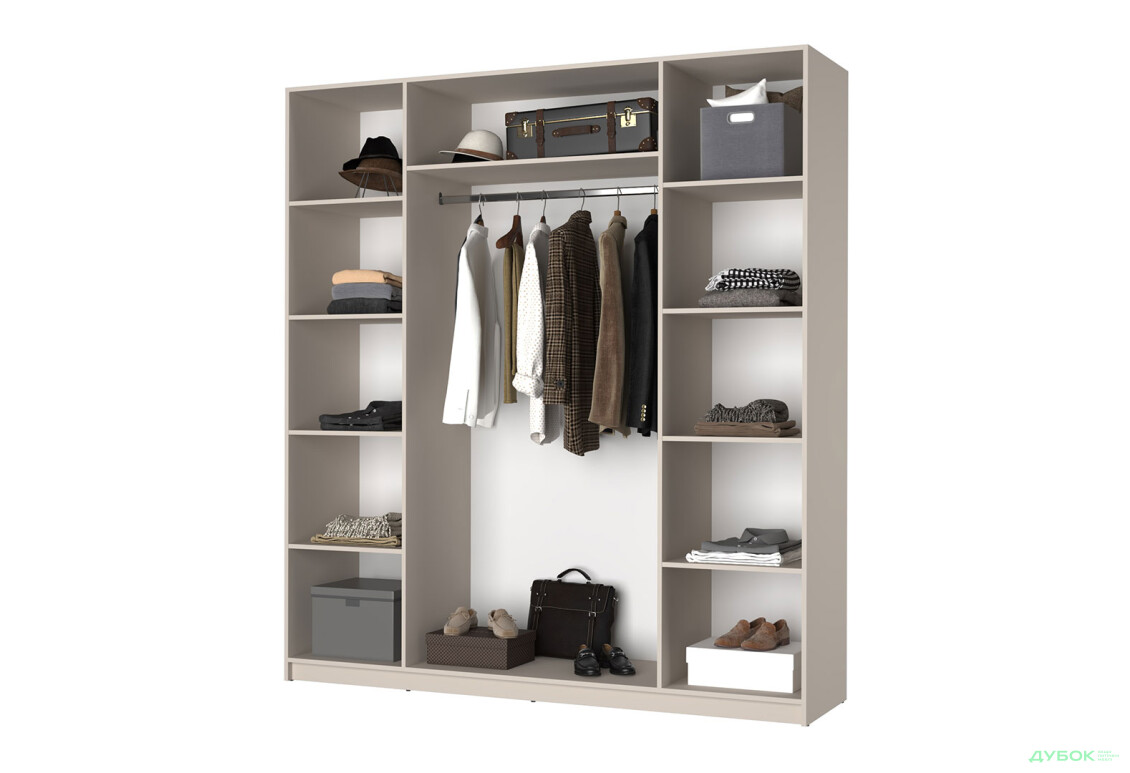 Корпус С 2000х2200х500 Шафа Оскар 4D 2000 MebelStar - Зображення 1 Зображення 1 - Корпус С 2000х2200х500 Шафа Оскар 4D 2000 MebelStar