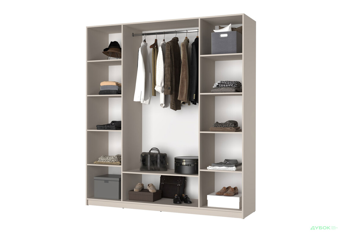 Корпус С 2000х2200х500 Шафа Оскар 4D 2000 MebelStar - Зображення 2 Зображення 2 - Корпус С 2000х2200х500 Шафа Оскар 4D 2000 MebelStar