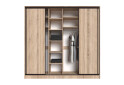 Шафа-купе Київський Стандарт 4Д 2500х2400х600 фасади ДСП, дуб сонома - Зображення 5 Зображення 5 - Шафа-купе Київський Стандарт 4Д 2500х2400х600 фасади ДСП, дуб сонома