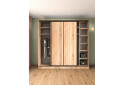 Шафа-купе Київський Стандарт 4Д 2500х2400х600 фасади ДСП, дуб сонома - Зображення 3 Зображення 3 - Шафа-купе Київський Стандарт 4Д 2500х2400х600 фасади ДСП, дуб сонома