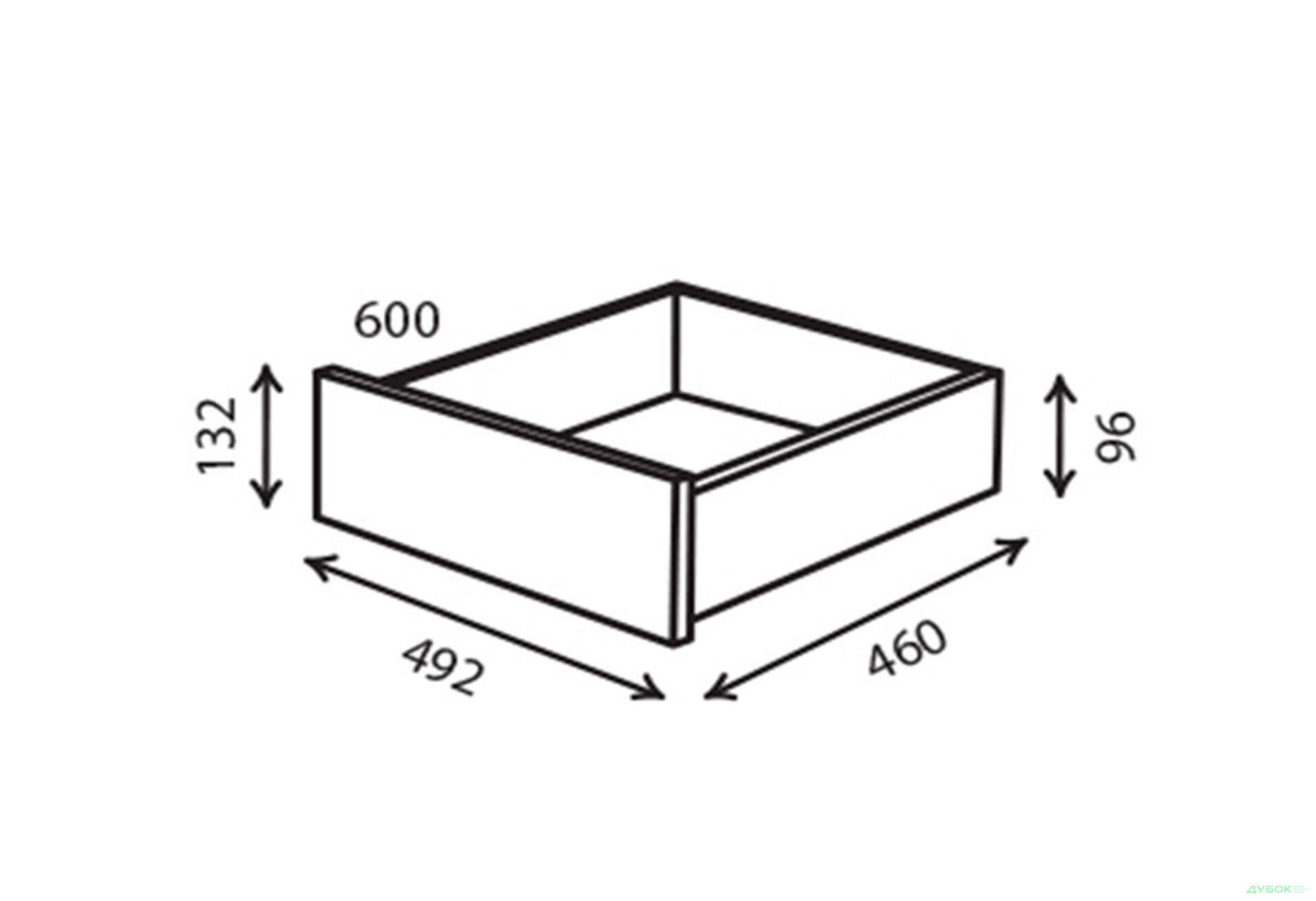 Шухляда VIP-master 600 Німфея альба - Зображення 1 Зображення 1 - Шухляда VIP-master 600 Німфея альба