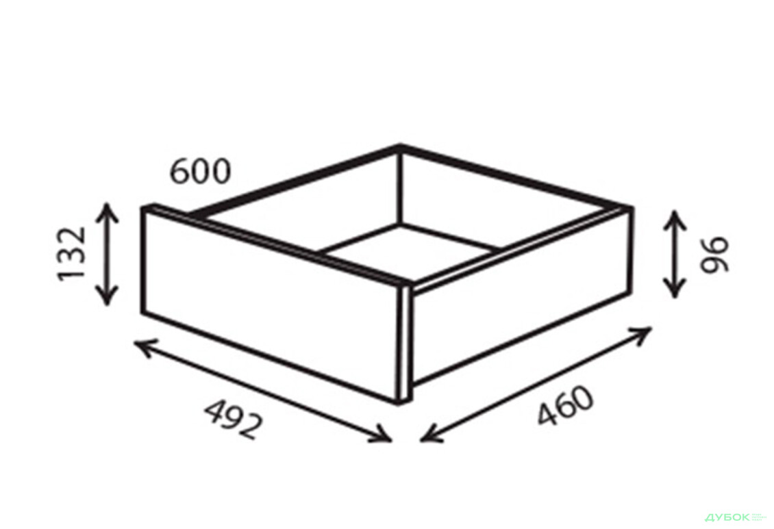 Шухляда VIP-master 600 Німфея альба - Зображення 1 Зображення 1 - Шухляда VIP-master 600 Німфея альба