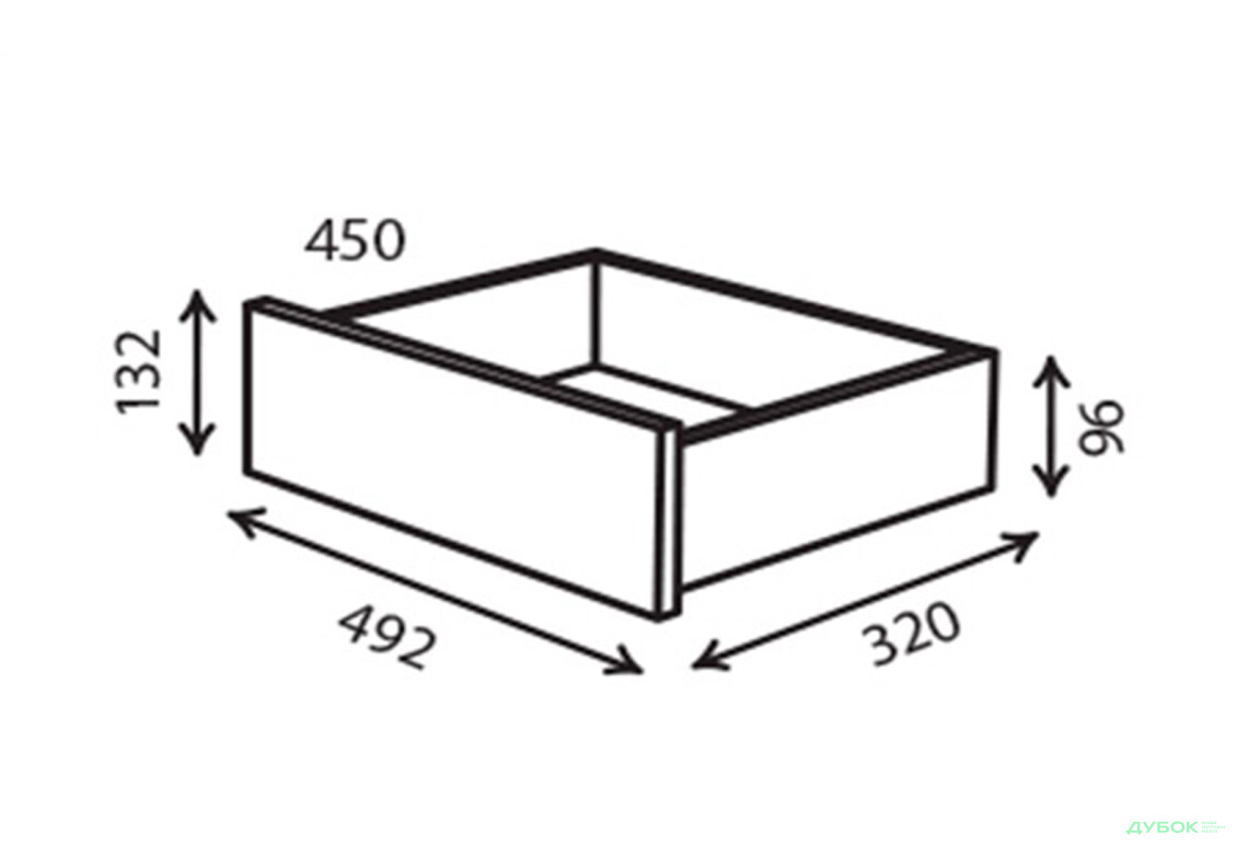 Шухляда Вип-Мастер 450 Нимфея альба - Изображение 1 Изображение 1 - Шухляда Вип-Мастер 450 Нимфея альба