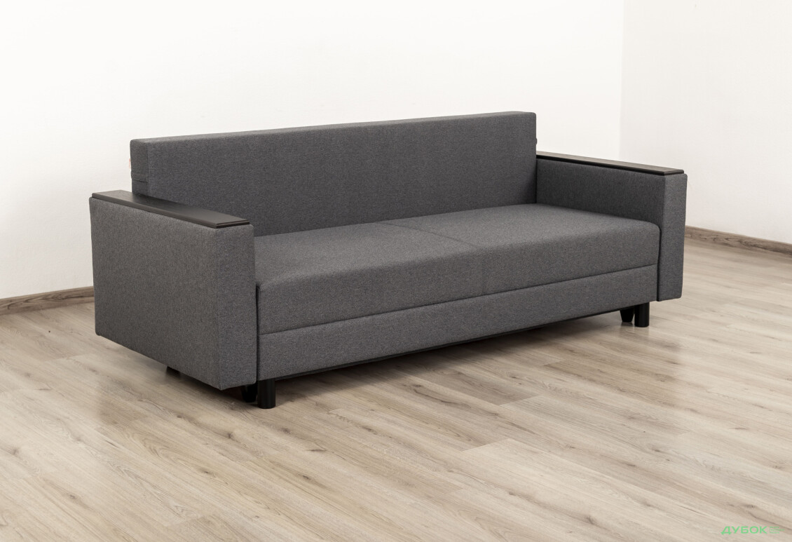 Диван Элегант Бенефит 90 Таллинн 220x91 см графит - Изображение 3 Изображение 3 - Диван Элегант Бенефит 90 Таллинн 220x91 см графит