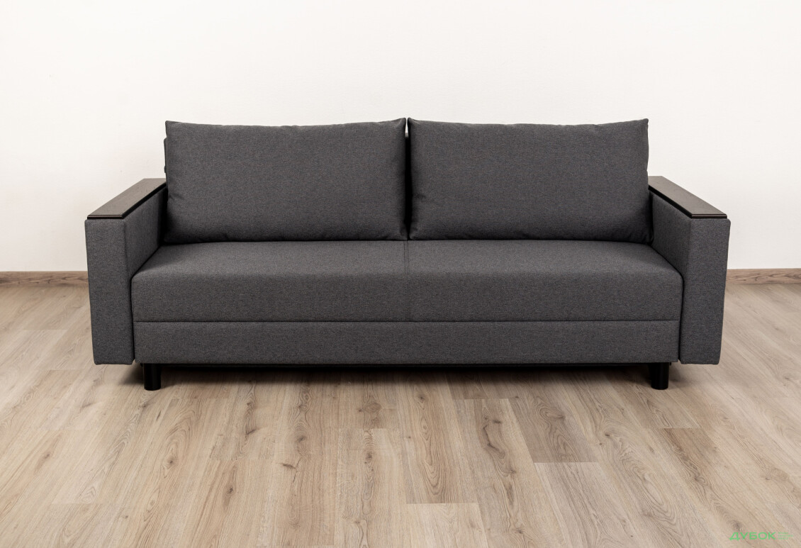 Диван Элегант Бенефит 90 Таллинн 220x91 см графит - Изображение 2 Изображение 2 - Диван Элегант Бенефит 90 Таллинн 220x91 см графит