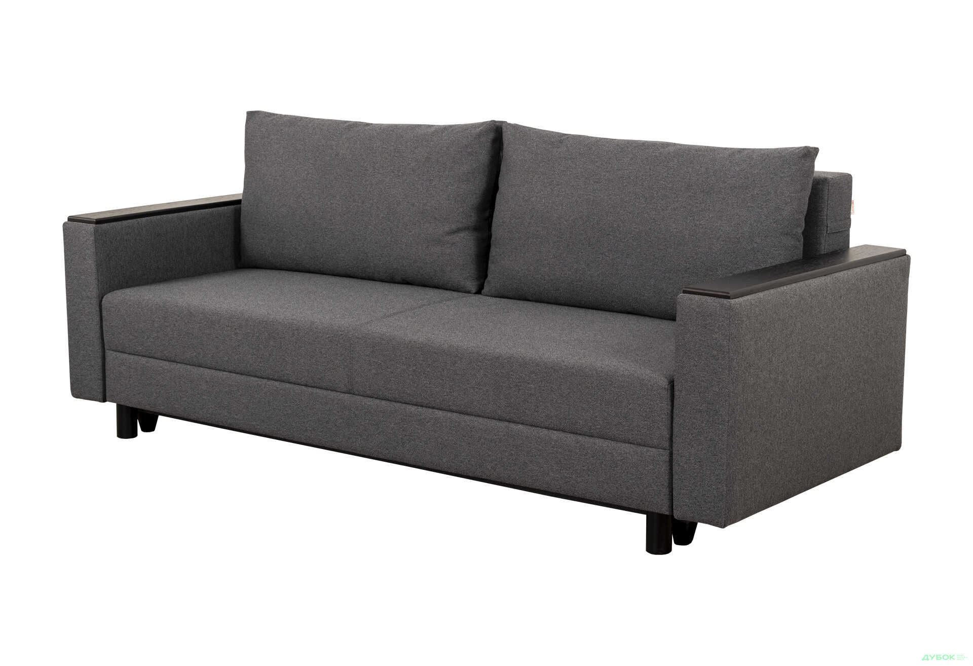 Диван Элегант Бенефит 90 Таллинн 220x91 см графит - Изображение 1 Изображение 1 - Диван Элегант Бенефит 90 Таллинн 220x91 см графит