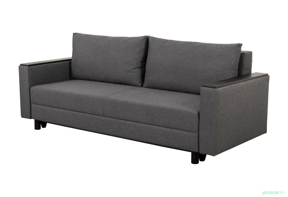 Диван Элегант Бенефит 90 Таллинн 220x91 см графит - Изображение 1 Изображение 1 - Диван Элегант Бенефит 90 Таллинн 220x91 см графит