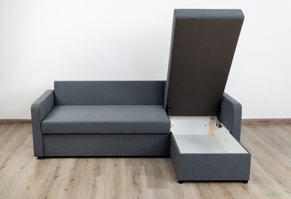 М'який куточок Elegant Бенефіт 94 220x155 см сірий - Зображення 6 Зображення 6 - М'який куточок Elegant Бенефіт 94 220x155 см сірий