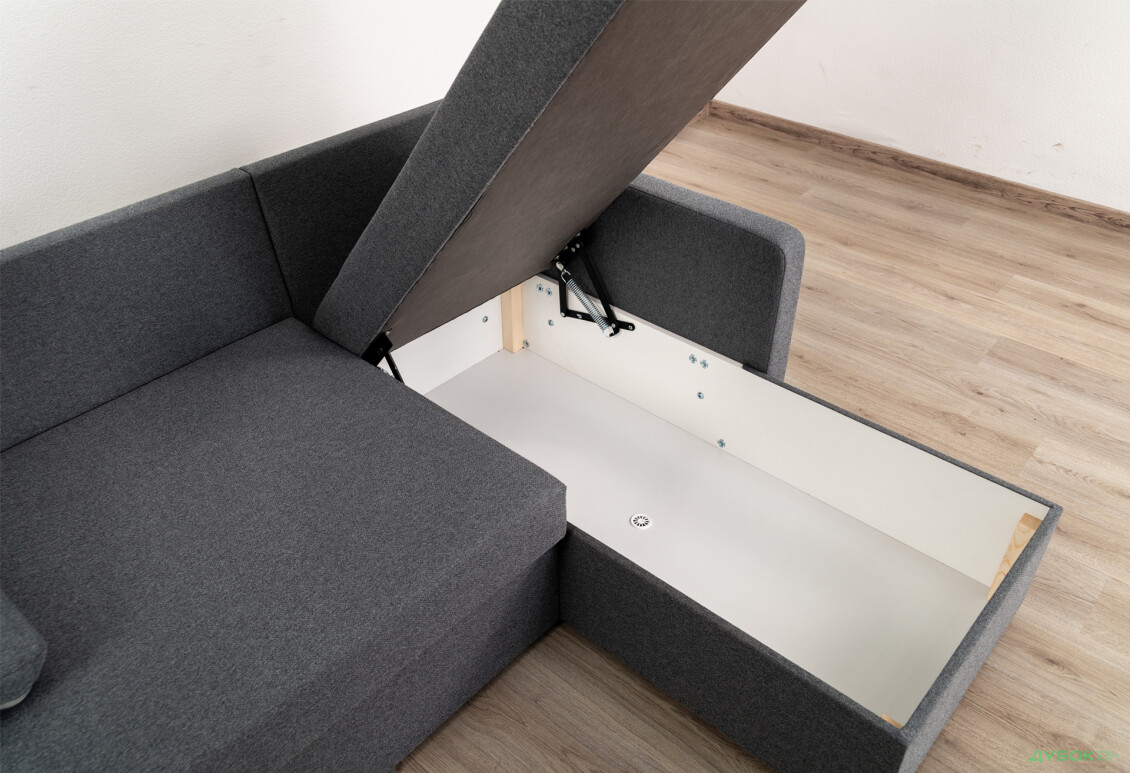 М'який куточок Elegant Бенефіт 94 220x155 см сірий - Зображення 8 Зображення 8 - М'який куточок Elegant Бенефіт 94 220x155 см сірий