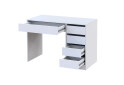 Стіл письмовий Kredens furniture Ерго / Ergo 110x55 см правий з 5-ма шухлядами Білий - Зображення 3 Зображення 3 - Стіл письмовий Kredens furniture Ерго / Ergo 110x55 см правий з 5-ма шухлядами Білий