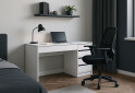 Зображення 2 - Стіл письмовий Kredens furniture Ерго / Ergo 110x55 см правий з 5-ма шухлядами Білий