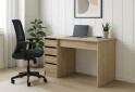 Зображення 2 - Стіл письмовий Kredens furniture Ерго / Ergo 110x55 см лівий з 5-ма шухлядами Дуб сонома
