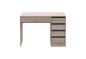 Зображення 4 - Стіл письмовий Kredens furniture Ерго / Ergo 110x55 см правий з 5-ма шухлядами Дуб сонома