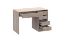 Зображення 6 - Стіл письмовий Kredens furniture Ерго / Ergo 110x55 см правий з 5-ма шухлядами Дуб сонома