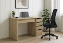 Зображення 2 - Стіл письмовий Kredens furniture Ерго / Ergo 110x55 см правий з 5-ма шухлядами Дуб сонома