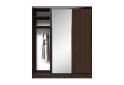 Шафа-купе MebelStar 3-дверна 2000х2400х600 з дзеркалом, венге - Зображення 4 Зображення 4 - Шафа-купе MebelStar 3-дверна 2000х2400х600 з дзеркалом, венге