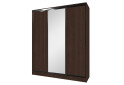 Шафа-купе MebelStar 3-дверна 2000х2400х600 з дзеркалом, венге - Зображення 1 Зображення 1 - Шафа-купе MebelStar 3-дверна 2000х2400х600 з дзеркалом, венге