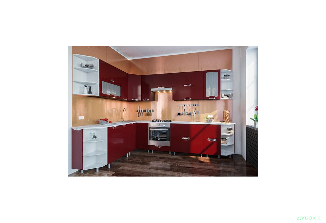 Модульная кухня Адель Люкс (глянец) OLD Svit Mebliv