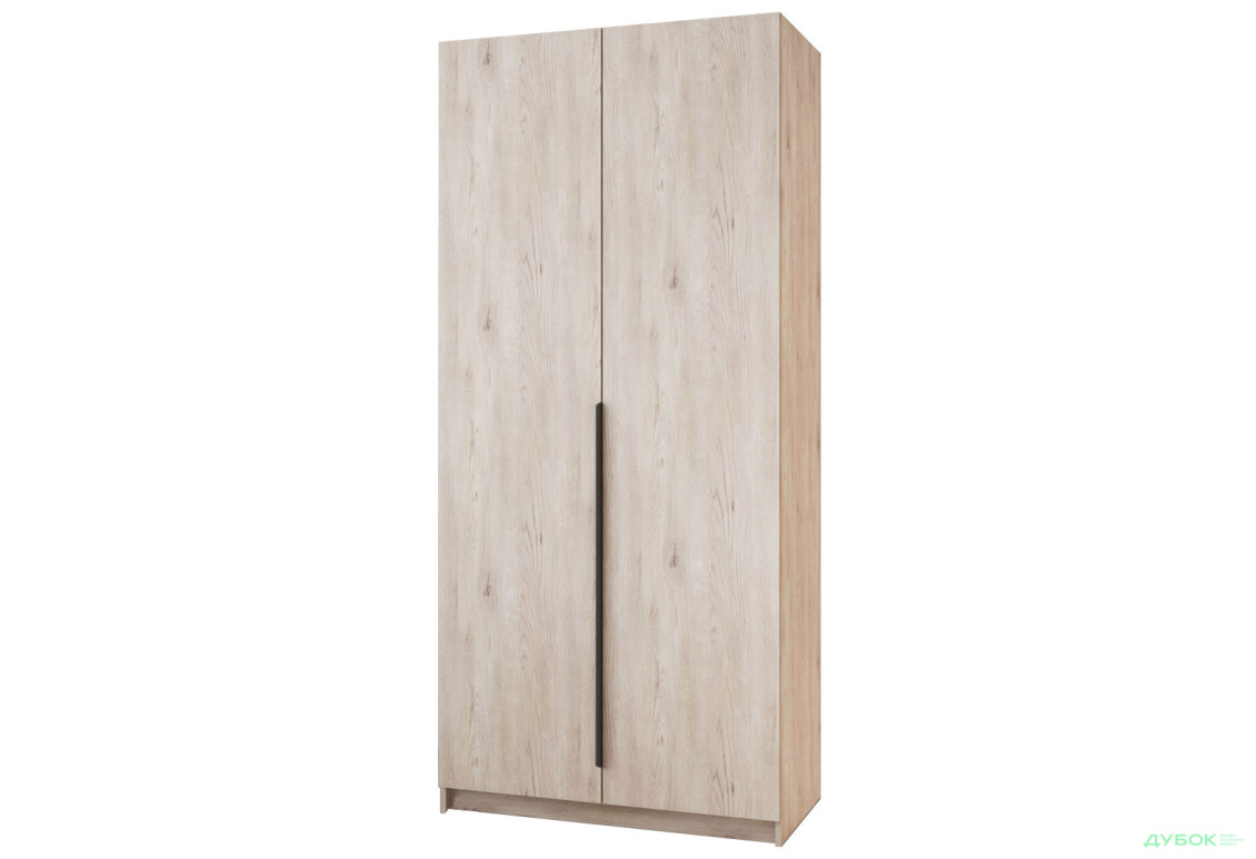 Шкаф Мебель Стар Оскар 2-дверный 100 см Аляска серая - Изображение 1 Изображение 1 - Шкаф Мебель Стар Оскар 2-дверный 100 см Аляска серая