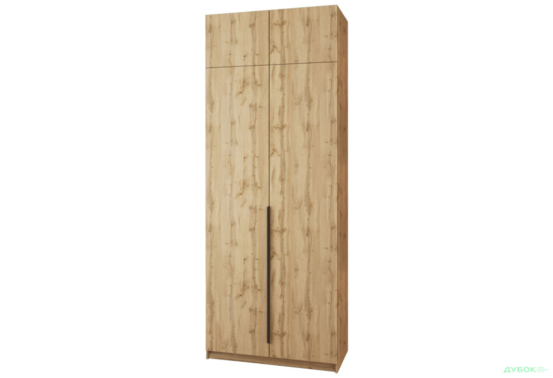 Шкаф Мебель Стар Оскар 2-дверный с антресолью 100 см Дуб тахо - Изображение 1 Изображение 1 - Шкаф Мебель Стар Оскар 2-дверный с антресолью 100 см Дуб тахо