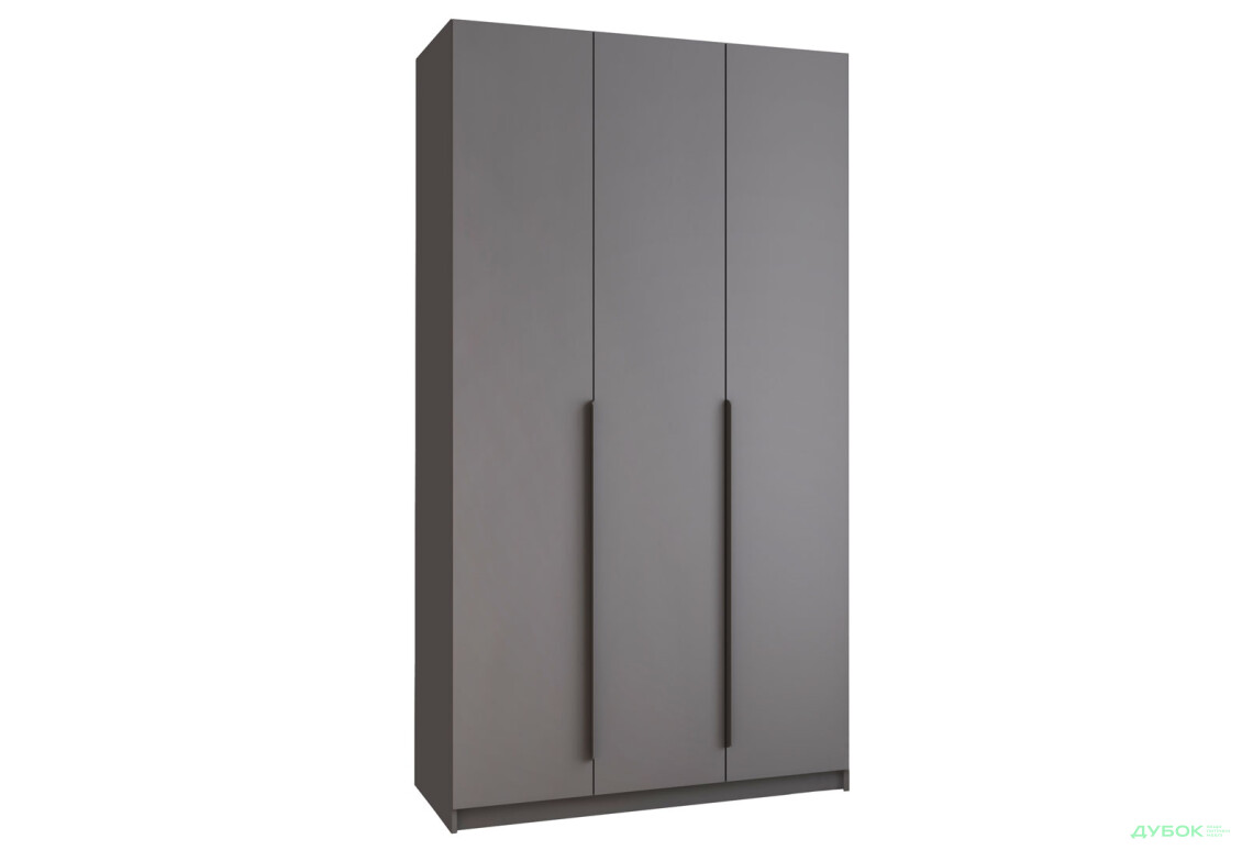 Изображение 3 - Шкаф Мебель Стар Оскар 3-дверный 120 см Антрацит