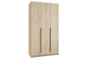 Шафа MebelStar Оскар 3-дверна 120 см Дуб сонома - Зображення 3 Зображення 3 - Шафа MebelStar Оскар 3-дверна 120 см Дуб сонома
