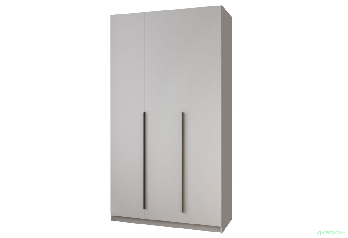 Шафа MebelStar Оскар 3-дверна з шухлядами 120 см Сіра мишка - Зображення 1 Зображення 1 - Шафа MebelStar Оскар 3-дверна з шухлядами 120 см Сіра мишка