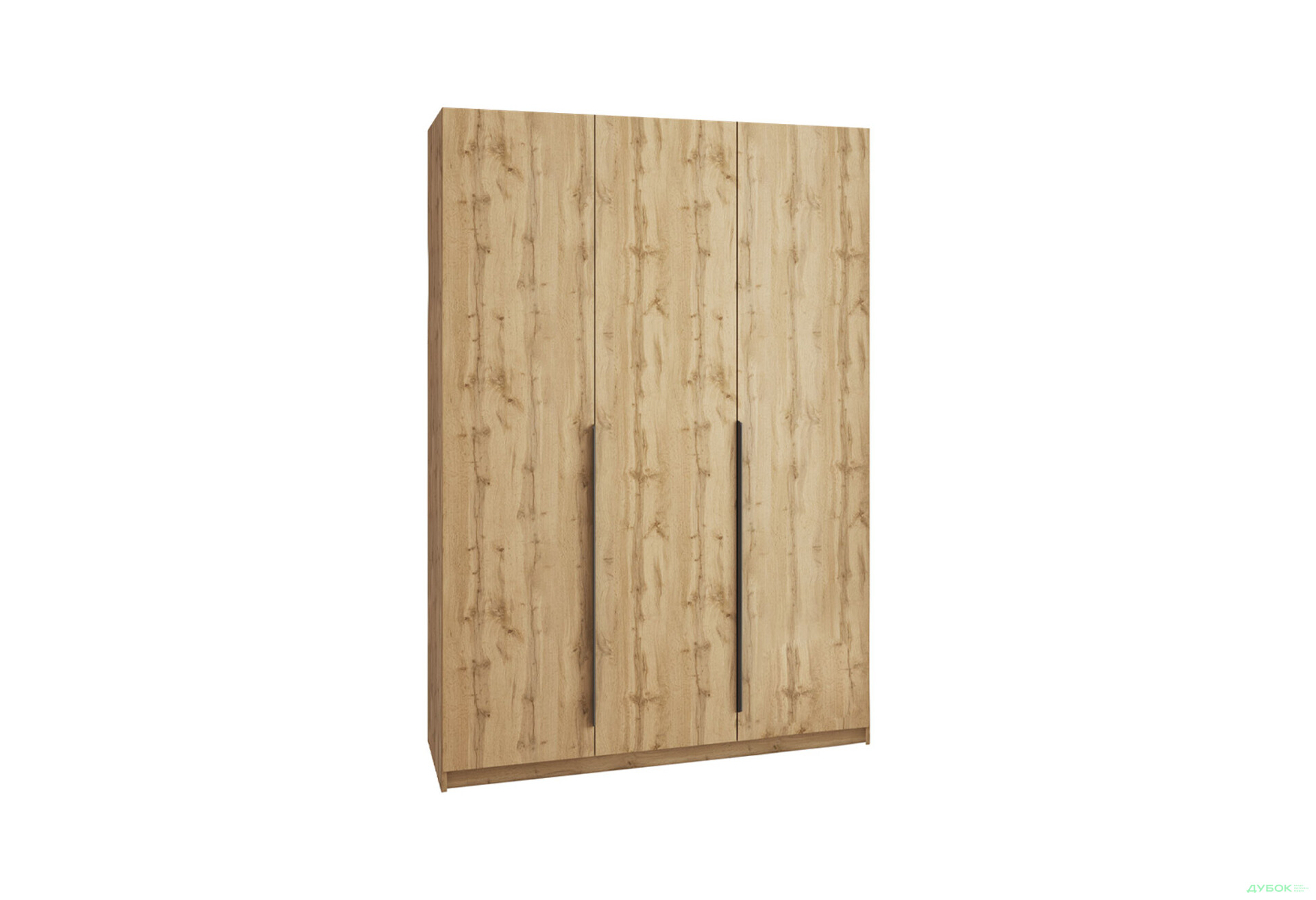 Шафа MebelStar Оскар 3-дверна 150 см Дуб тахо - Зображення 3 Зображення 3 - Шафа MebelStar Оскар 3-дверна 150 см Дуб тахо
