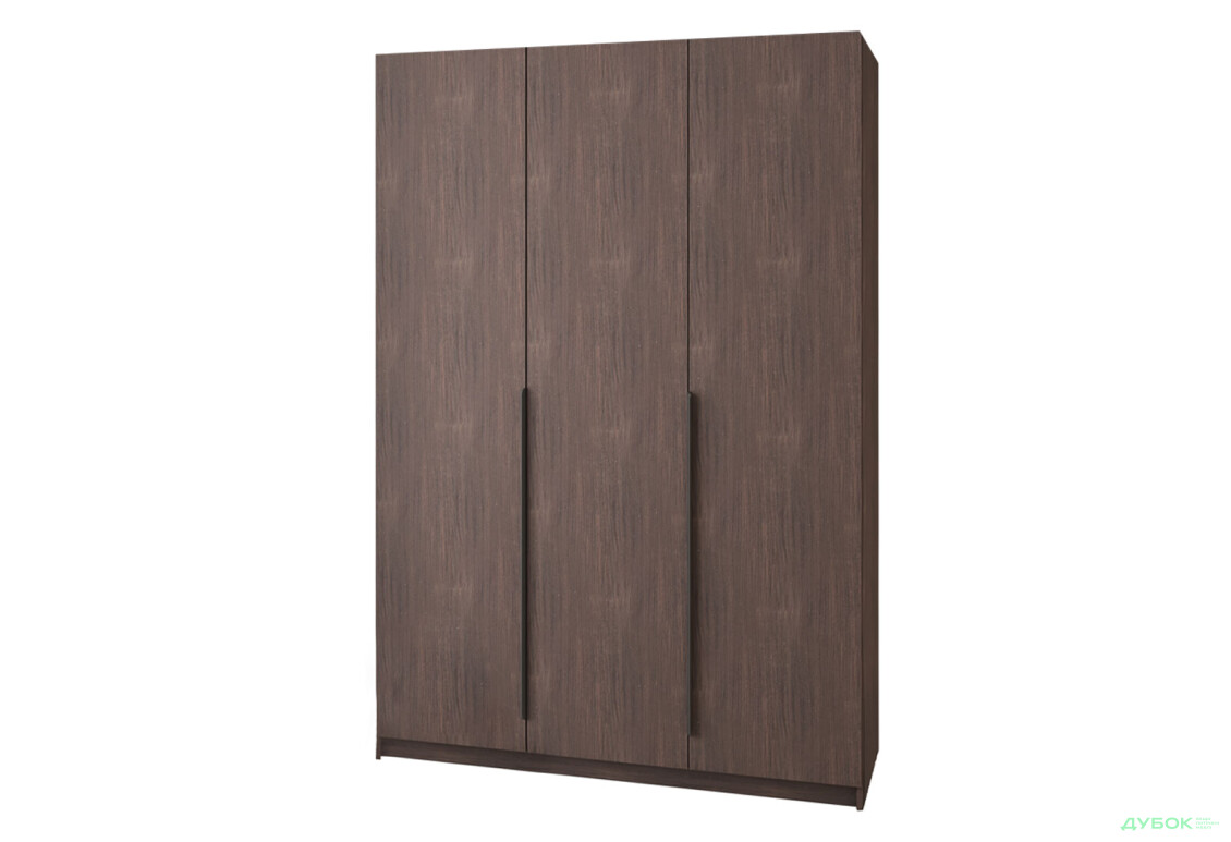 Шафа MebelStar Оскар 3-дверна 150 см Дуб рістрето - Зображення 1 Зображення 1 - Шафа MebelStar Оскар 3-дверна 150 см Дуб рістрето