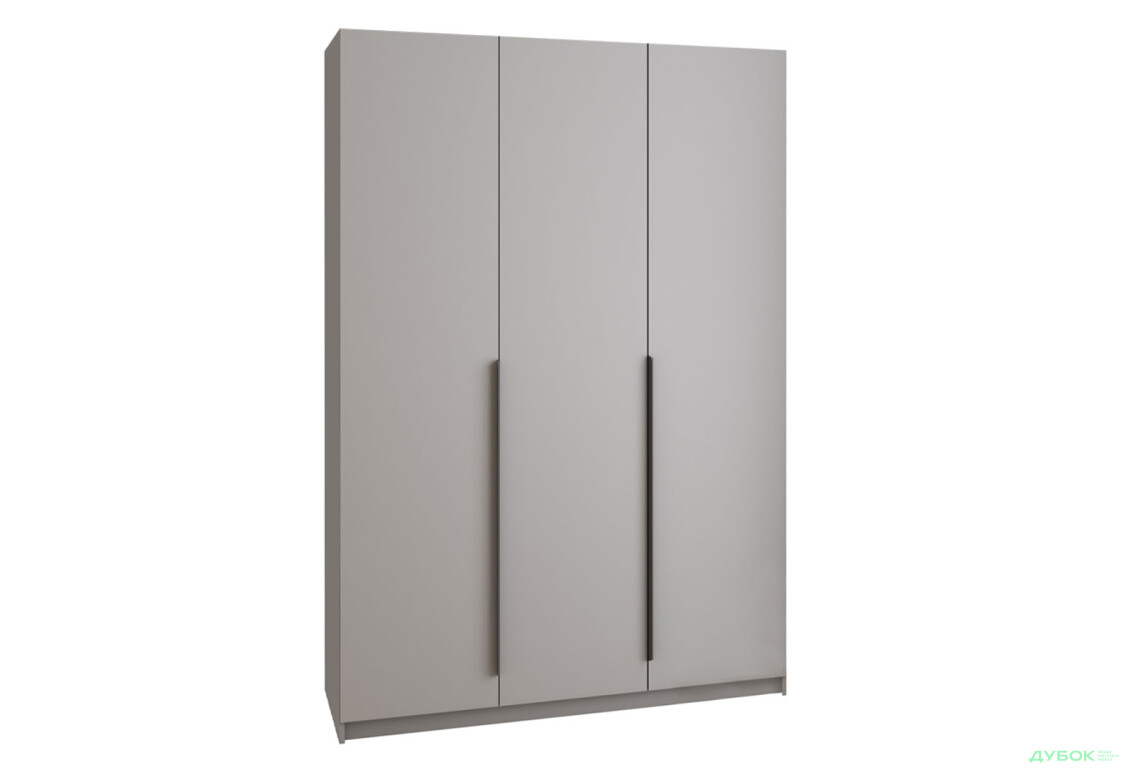 Шафа MebelStar Оскар 3-дверна з шухлядами 150 см Сіра мишка - Зображення 3 Зображення 3 - Шафа MebelStar Оскар 3-дверна з шухлядами 150 см Сіра мишка