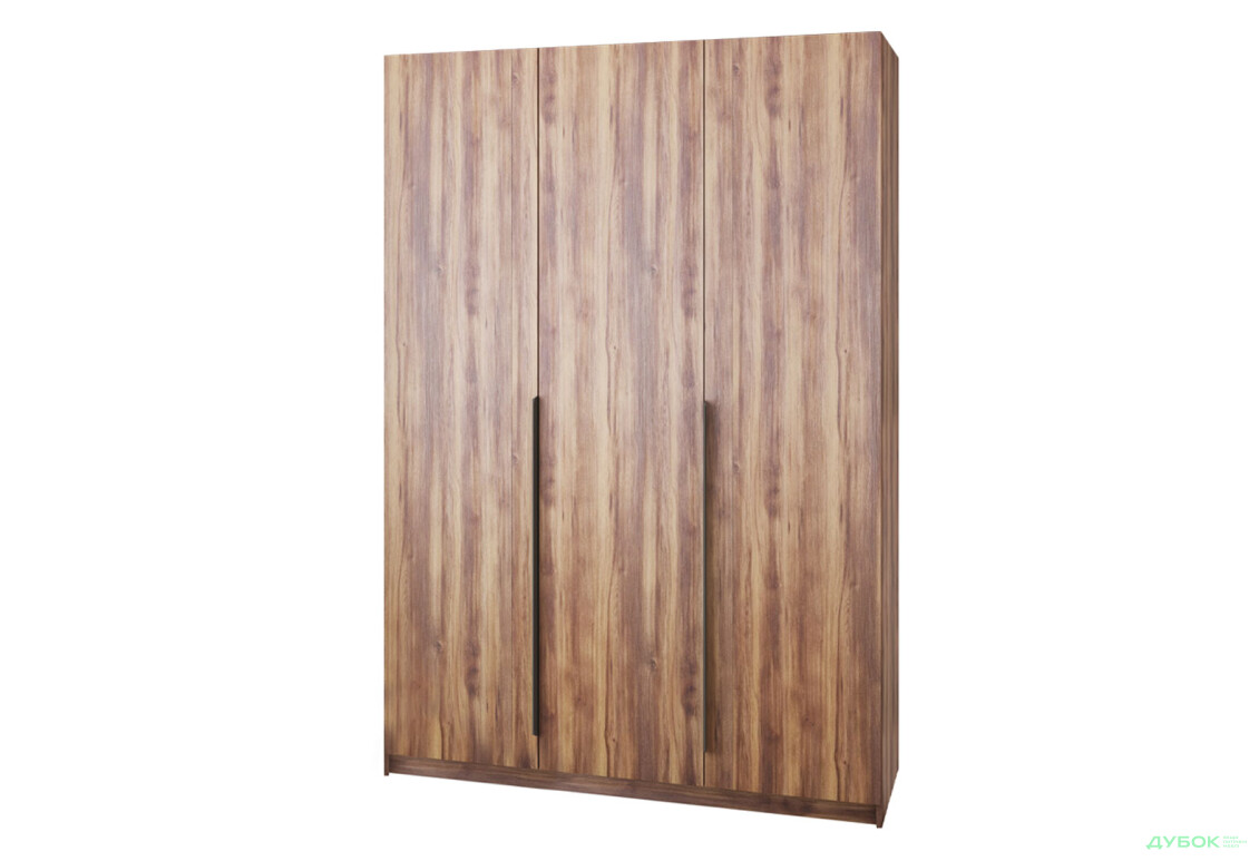 Шкаф Мебель Стар Оскар 3-дверный с ящиками 150 см Дуб бурштиновий - Изображение 1 Изображение 1 - Шкаф Мебель Стар Оскар 3-дверный с ящиками 150 см Дуб бурштиновий