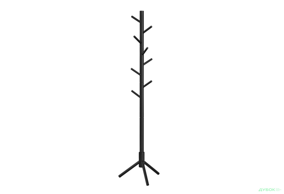 Вішалка для одягу Kredens furniture 47х175 см, чорна