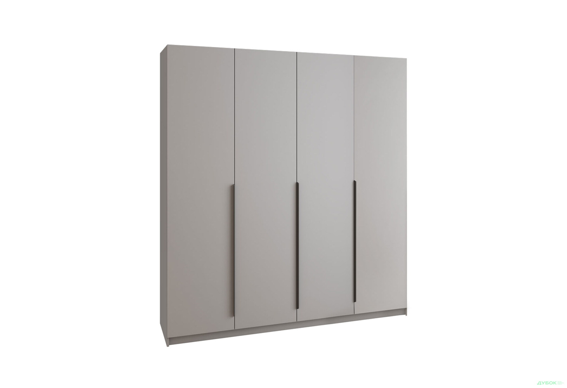 Шафа MebelStar Оскар 4-дверна з шухлядами 200 см Сіра мишка - Зображення 3 Зображення 3 - Шафа MebelStar Оскар 4-дверна з шухлядами 200 см Сіра мишка