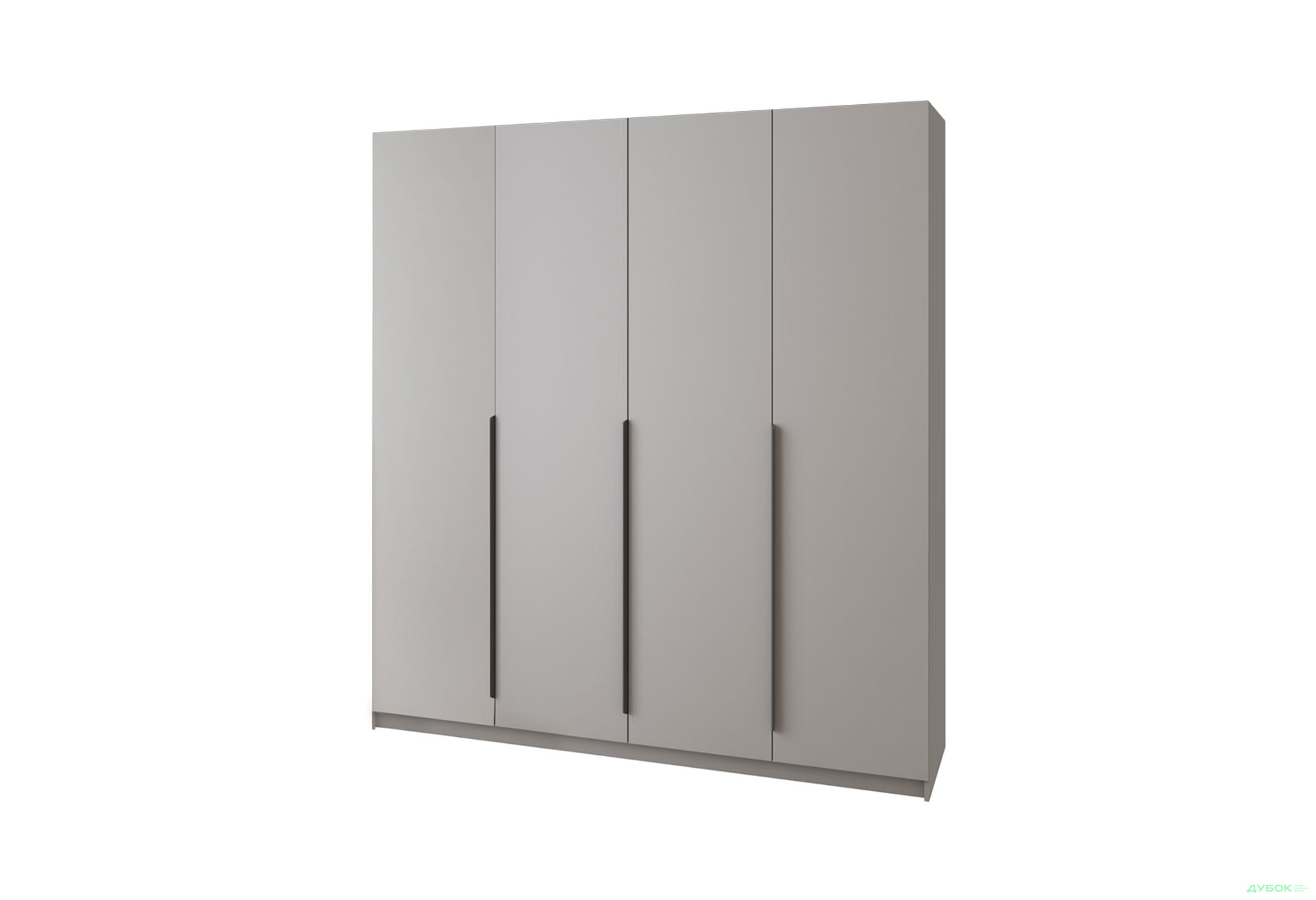 Шафа MebelStar Оскар 4-дверна з шухлядами 200 см Сіра мишка - Зображення 1 Зображення 1 - Шафа MebelStar Оскар 4-дверна з шухлядами 200 см Сіра мишка