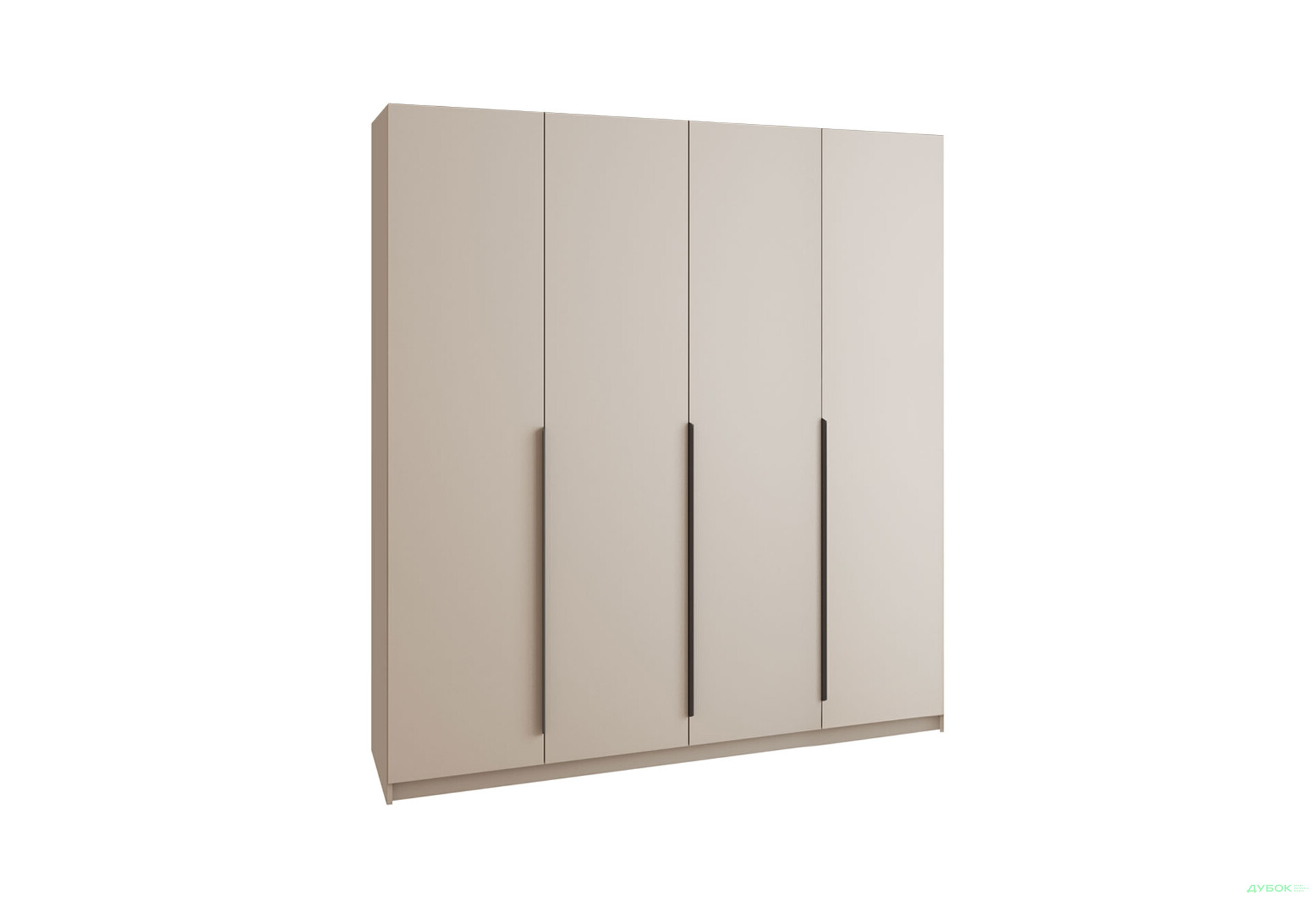 Шафа MebelStar Оскар 4-дверна з шухлядами 200 см Кашемір - Зображення 3 Зображення 3 - Шафа MebelStar Оскар 4-дверна з шухлядами 200 см Кашемір
