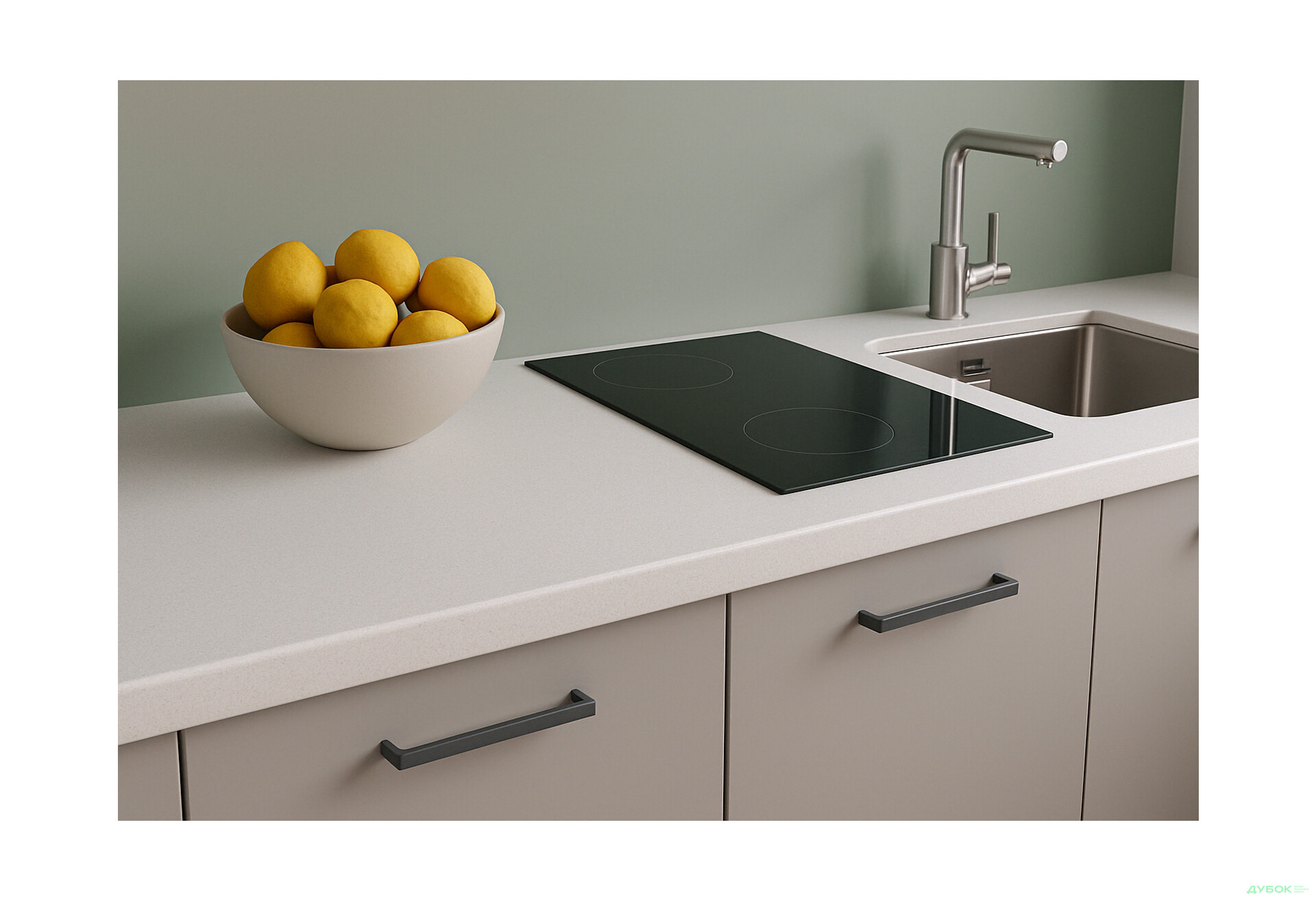 8685 RS стільниця Білий Сніг R-3 38 мм Кроноспан - Зображення 2 Зображення 2 - 8685 RS стільниця Білий Сніг R-3 38 мм Кроноспан