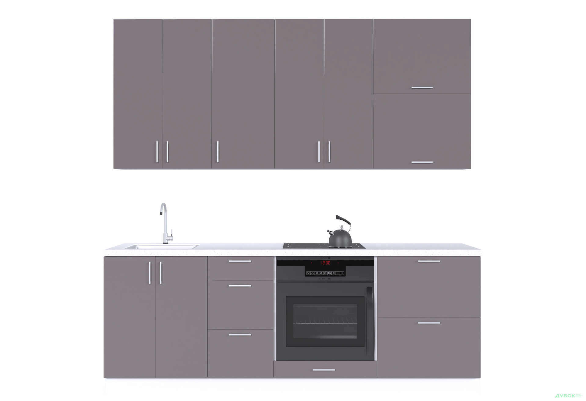 Кухня VIP-master Марго Люкс 220 см, білий / кашемір - Зображення 3 Зображення 3 - Кухня VIP-master Марго Люкс 220 см, білий / кашемір