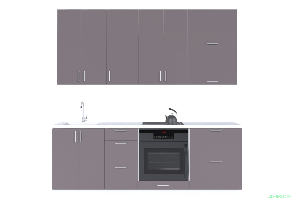 Кухня VIP-master Марго Люкс 220 см, білий / кашемір - Зображення 3 Зображення 3 - Кухня VIP-master Марго Люкс 220 см, білий / кашемір